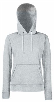 Afbeelding van FOTL Lady-Fit Classic Hooded Sweat, Heather Grey, S