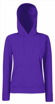 Afbeelding van FOTL Lady-Fit Classic Hooded Sweat, Purple, S