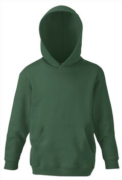 Afbeelding van FOTL Kids Classic Hooded Sweat, Bottle Green, 5-6jr