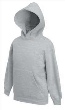 Afbeelding van FOTL Kids Classic Hooded Sweat, Heather Grey, 5-6jr