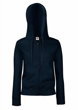 Afbeelding van FOTL Lady-Fit Premium Hooded Sweat Jacket, Deep Navy, S