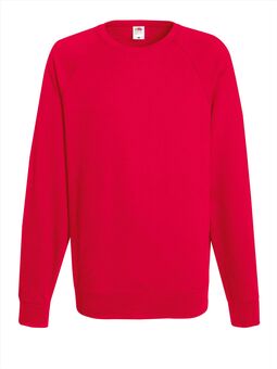 Afbeelding van FOTL Lightweight Raglan Sweat, Red, S
