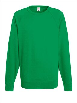 Afbeelding van FOTL Lightweight Raglan Sweat, Kelly Green, S