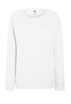 Afbeelding van FOTL Lady-Fit Lightweight Raglan Sweat, White, S