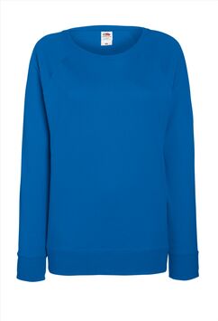Afbeelding van FOTL Lady-Fit Lightweight Raglan Sweat, Royal Blue, S