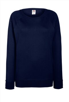 Afbeelding van FOTL Lady-Fit Lightweight Raglan Sweat, Deep Navy, S
