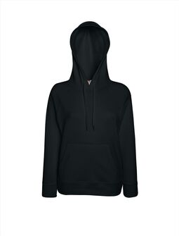 Afbeelding van FOTL Lady-Fit Lightweight Hooded Sweat, Black, S