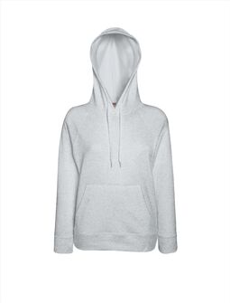 Afbeelding van FOTL Lady-Fit Lightweight Hooded Sweat, Heather Grey, S