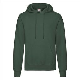 Afbeelding van FOTL Classic Hooded Sweat, Bottle Green, S