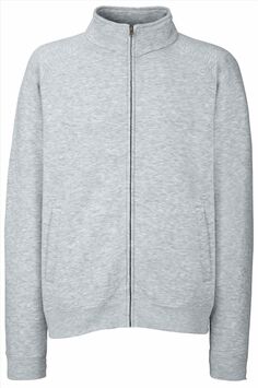 Afbeelding van FOTL Premium Sweat Jacket, Heather Grey, S