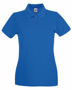 Afbeelding van FOTL Lady-Fit Premium Polo, Royal Blue, S