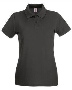 Afbeelding van FOTL Lady-Fit Premium Polo, Light Graphite, S