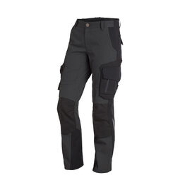 Afbeelding van FHB ALMA Werkbroek dames | antraciet-zwart | 38