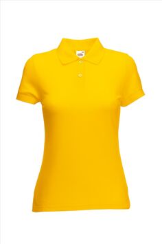 Afbeelding van FOTL 65/35 Lady-Fit Polo, Sunflower, S