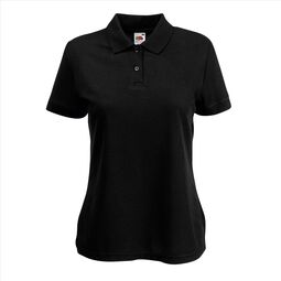 Afbeelding van FOTL 65/35 Lady-Fit Polo, Black, S