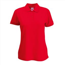 Afbeelding van FOTL 65/35 Lady-Fit Polo, Red, S