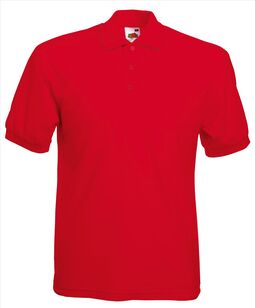 Afbeelding van FOTL 65/35 Pique Polo, Red, S