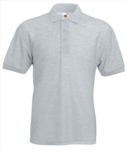 Afbeelding van FOTL 65/35 Pique Polo, Heather Grey, S