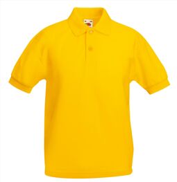 Afbeelding van FOTL Kids 65/35 Polo, Sunflower, 3-4jr