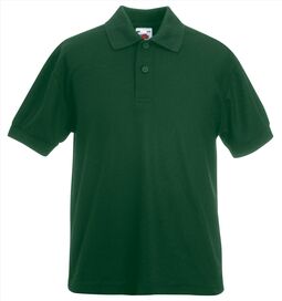 Afbeelding van FOTL Kids 65/35 Polo, Bottle Green, 3-4jr