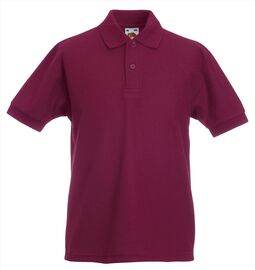 Afbeelding van FOTL Kids 65/35 Polo, Burgundy, 3-4jr