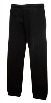 Afbeelding van FOTL Kids Classic Elasticated Cuf Jogpants, Black, 5-6jr