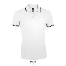 Afbeelding van SOL'S Pasadena Men, White/Navy, S