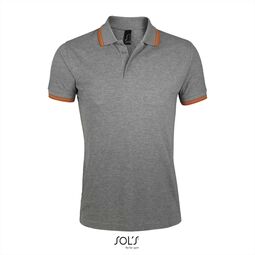 Afbeelding van SOL'S Pasadena Men, Melange Grey/Orange, S