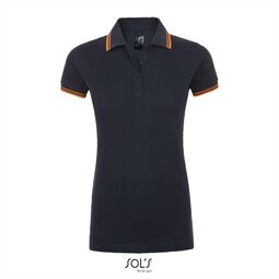 Afbeelding van SOL'S Pasadena Women, French Navy/Neon Orange, S