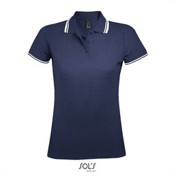 Afbeelding van SOL'S Pasadena Women, French Navy/White, S