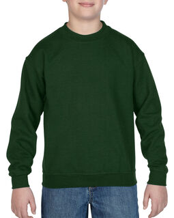 Afbeelding van Gildan Sweater Crewneck HeavyBlend for kids | 5535 Forest Green | XL