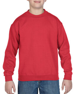 Afbeelding van Gildan Sweater Crewneck HeavyBlend for kids | 7620 Red | XL