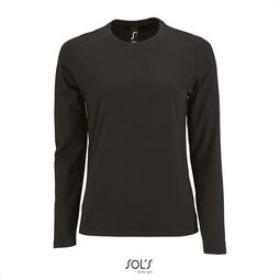 Afbeelding van SOL'S Imperial LSL Women, Deep Black, S