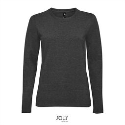 Afbeelding van SOL'S Imperial LSL Women, Charcoal Melange, S