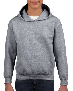 Afbeelding van Gildan Sweater Hooded HeavyBlend for kids | 424 Graphite Heather | XL