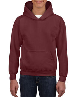 Afbeelding van Gildan Sweater Hooded HeavyBlend for kids | 7644 Maroon | XL