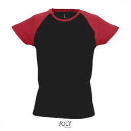 Afbeelding van SOL'S Milky, Black/Red, S