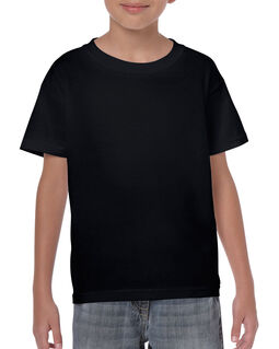Afbeelding van Gildan T-shirt Heavy Cotton SS for kids | 426 Black | XL