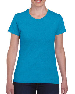 Afbeelding van Gildan T-shirt Heavy Cotton SS for her | 7690 Heather Sapphire | XXL