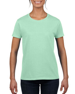 Afbeelding van Gildan T-shirt Heavy Cotton SS for her | 345 Mint Green | XXL
