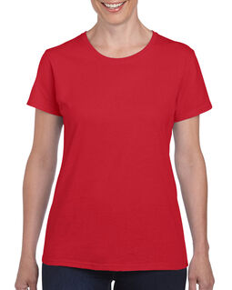 Afbeelding van Gildan T-shirt Heavy Cotton SS for her | 7620 Red | XXL