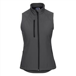 Afbeelding van RUS Ladies Softshell Gilet, Titanium, XS