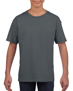 Afbeelding van Gildan T-shirt SoftStyle SS for kids | Charcoal | XL