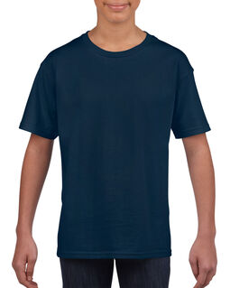 Afbeelding van Gildan T-shirt SoftStyle SS for kids | 533 Navy | XL