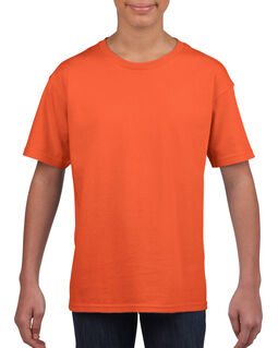 Afbeelding van Gildan T-shirt SoftStyle SS for kids | 1665 Orange | XL