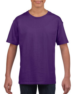 Afbeelding van Gildan T-shirt SoftStyle SS for kids | 669 Purple | XL
