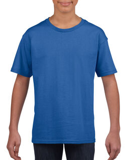 Afbeelding van Gildan T-shirt SoftStyle SS for kids | 7686 Royal Blue | XL