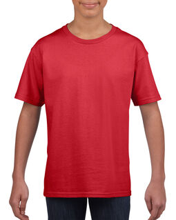 Afbeelding van Gildan T-shirt SoftStyle SS for kids | 7620 Red | XL