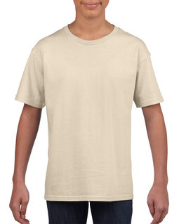 Afbeelding van Gildan T-shirt SoftStyle SS for kids | 7528 Sand | XL