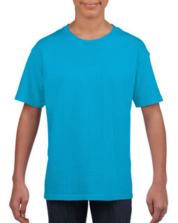 Afbeelding van Gildan T-shirt SoftStyle SS for kids | 641 Sapphire | XL